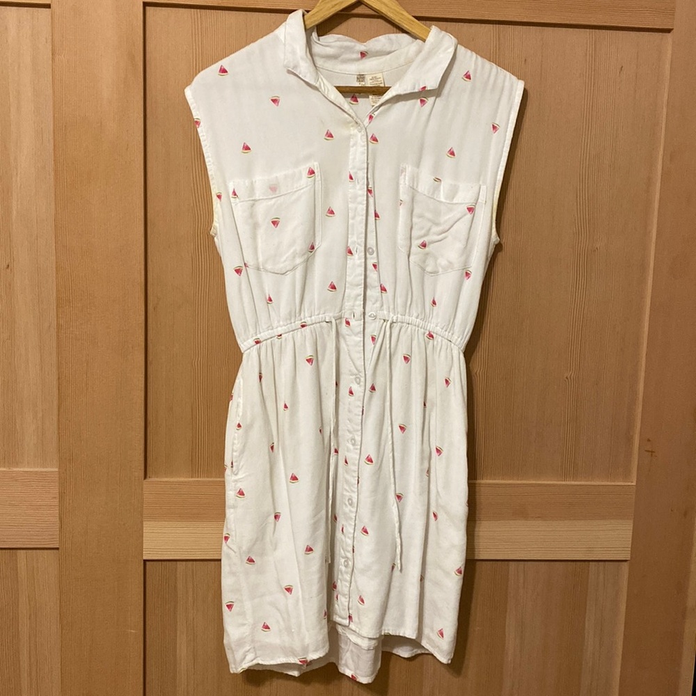 Kids small watermelon summer dress